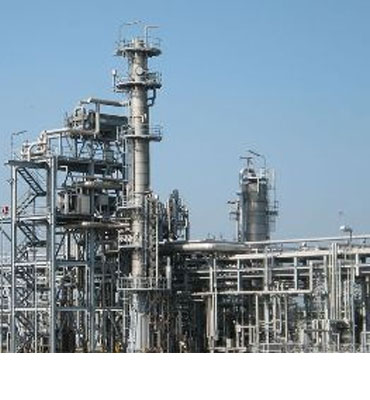 oil and gas plant